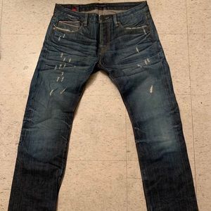 Dark Blue Cult Of Individuality Jeans